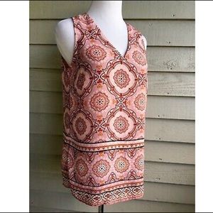 Tabitha Webb Blush Paisley Medallion Tank Top
